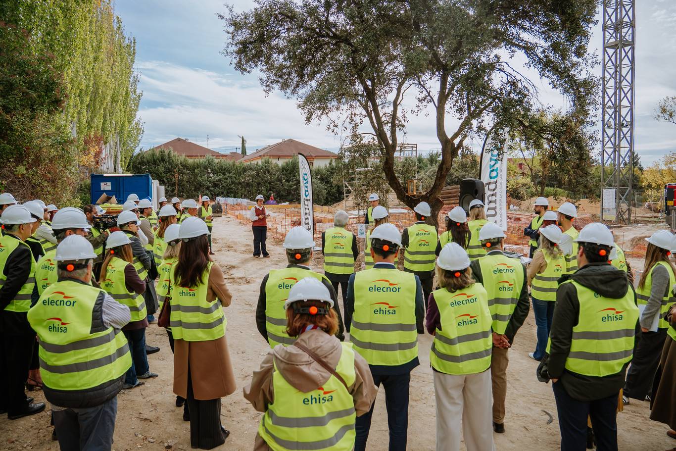 Las Rozas: primera piedra de Casa AVA para niños con trastornos neurológicos graves