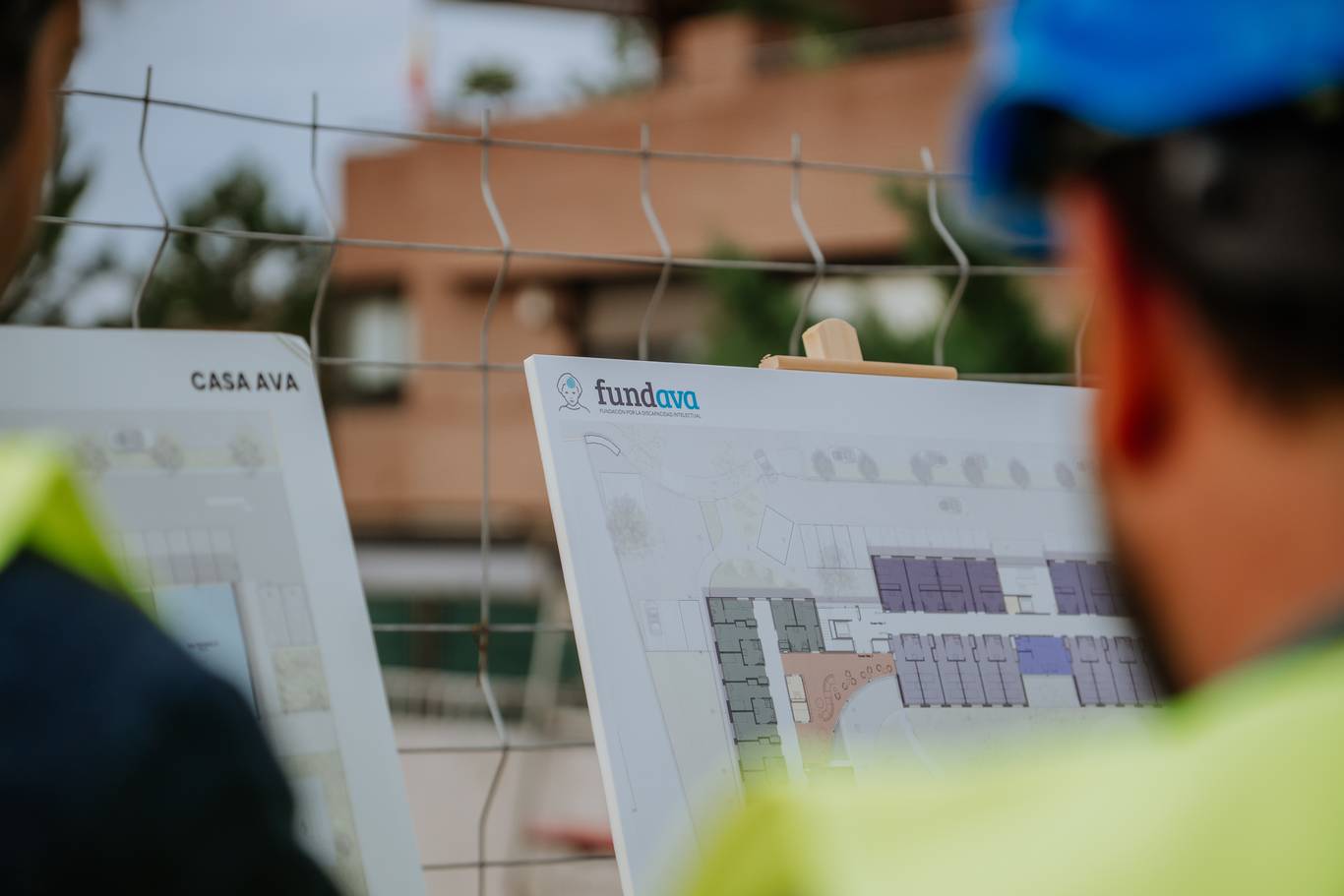 Las Rozas: primera piedra de Casa AVA para niños con trastornos neurológicos graves